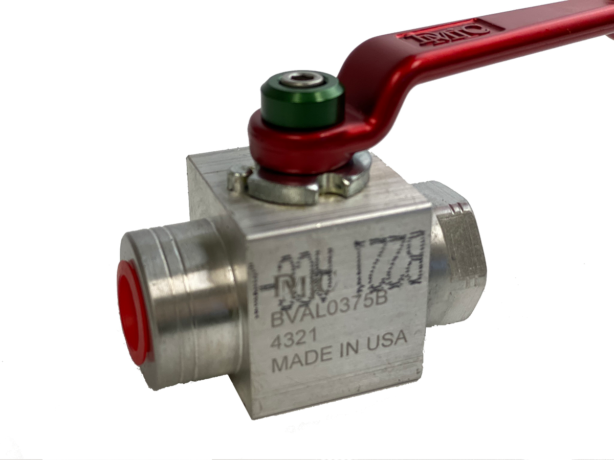 DMIC Ball Valve BVAL0375B4321, 3/8" BSPP, Max. 600PSI Reasontek