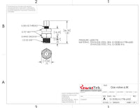 Accumulator Nitrogen Gas Valve, 6,500PSI, Metal Seal, AV798-6500 - Reasontek