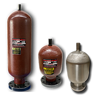 5G Accumulator, RAL, Low Pressure ASME 725 PSI, CS, 3" ANSI Flange - Reasontek